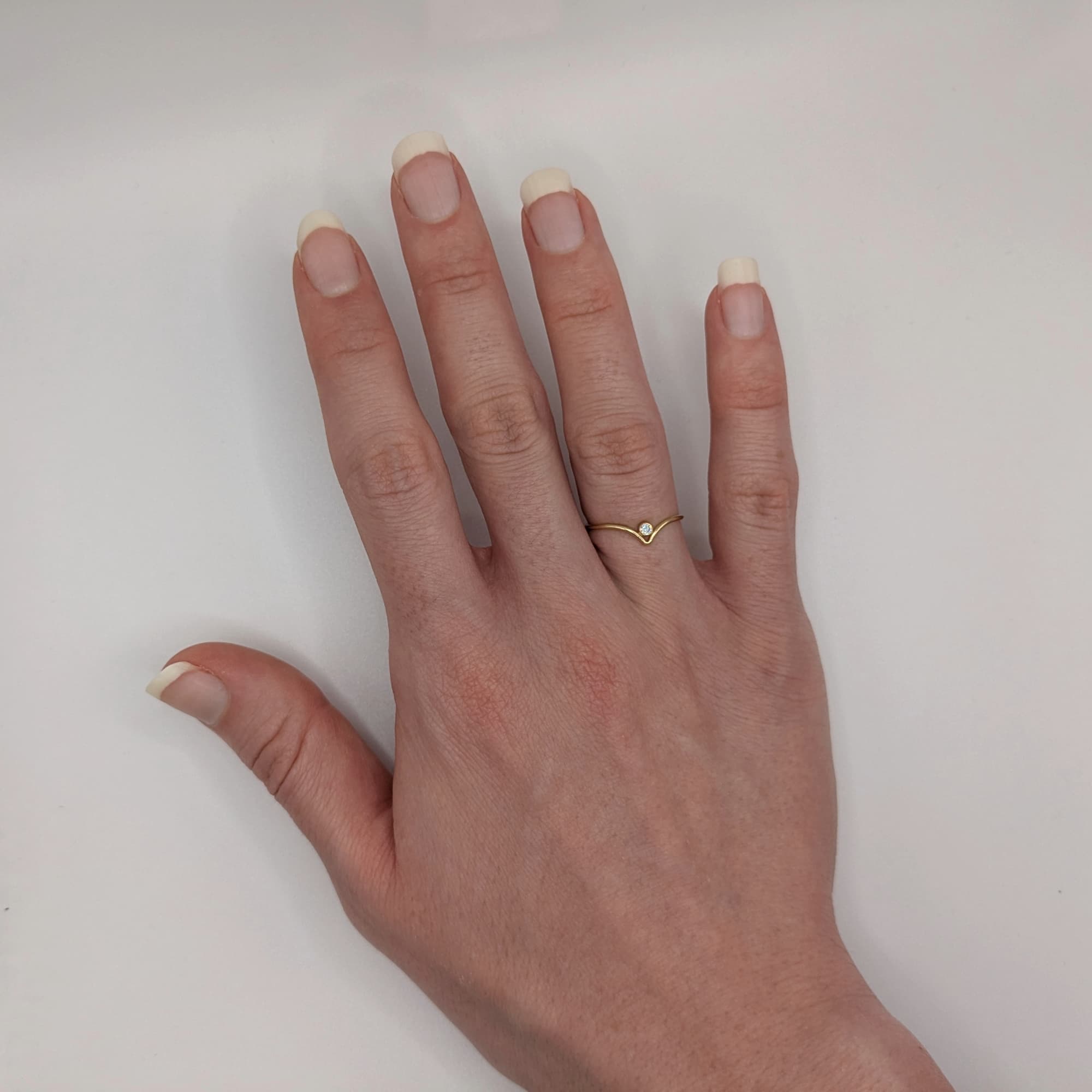 Gold 14k 18k Diamond Ring Handmade