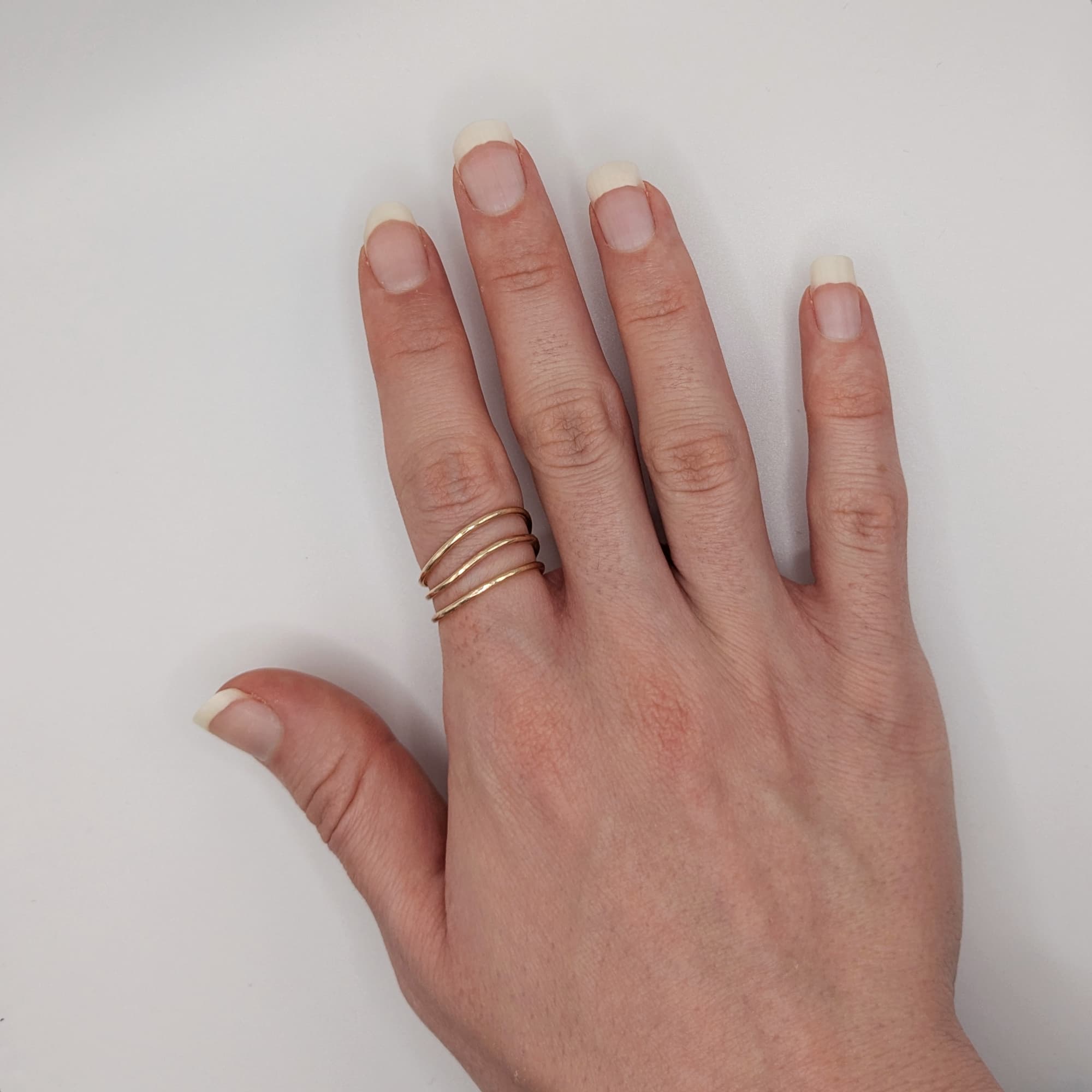 Unique Ring Gold 14k 18k Handmade